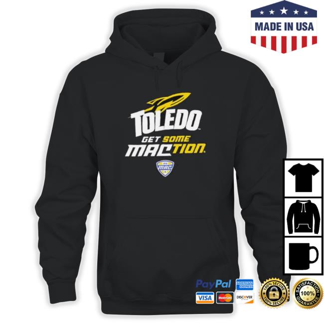 University Of Toledo Rockets Get Some Maction Logo T-Shirt