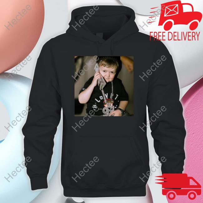 Hasbulla Merch Polaroid Hoodied Sweatshirt
