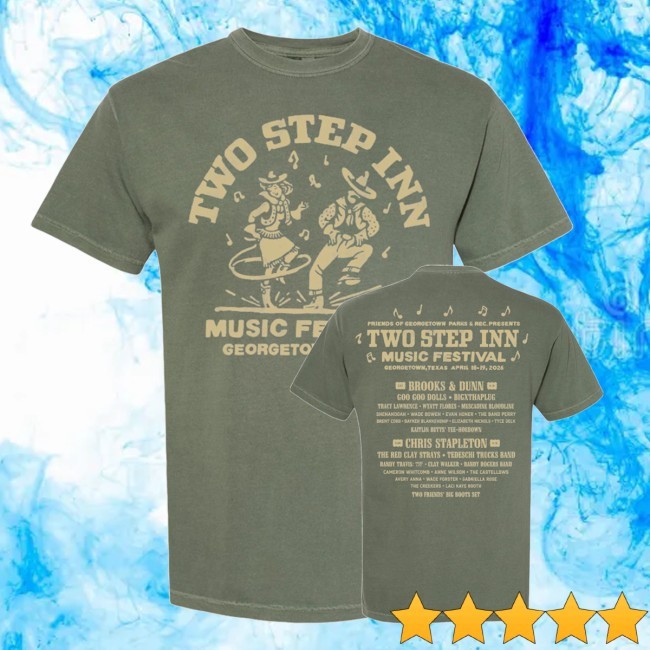 Two Step Inn Store Merch 2026 Two Steppers Lineup Zip Hoodie
