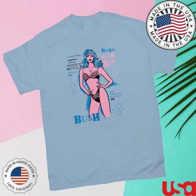 Bush Official Merch Store Science Of Things Blue Tee