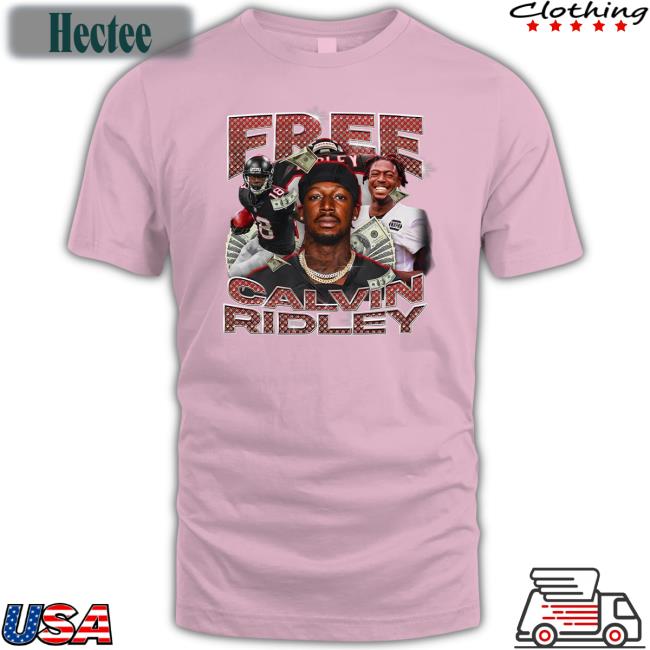 Free Calvin Ridley Tee Shirts Falcons Rb Free Calvin Ridley Shirts