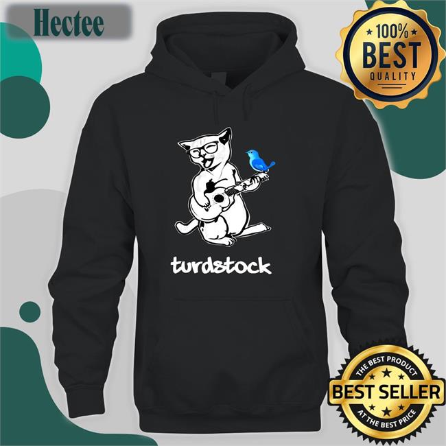 Turdstock Catturd Blue Bird Shirt