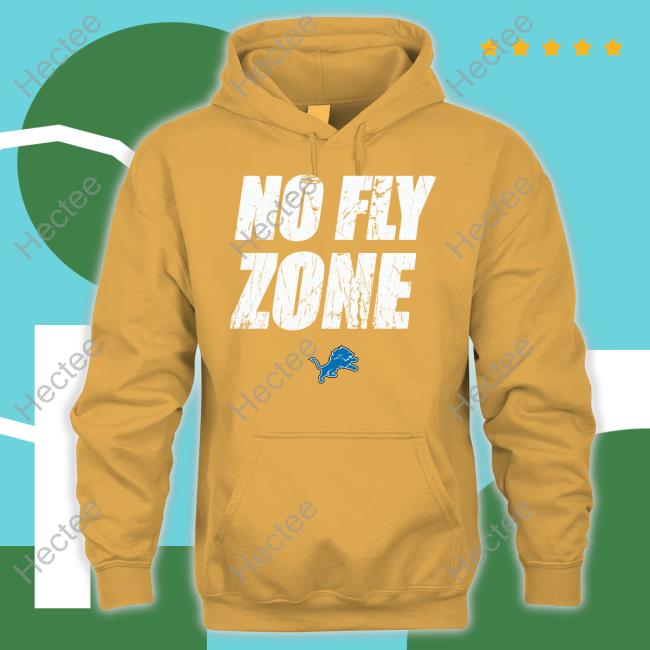 Lions No Fly Zone Long Sleeve Tee Shirt