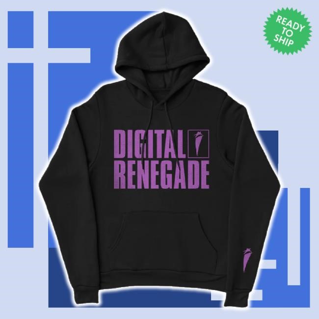 Trending I See Stars -Digital Renegade Black Tee Shirt Sumerian Records Shop Merch Store