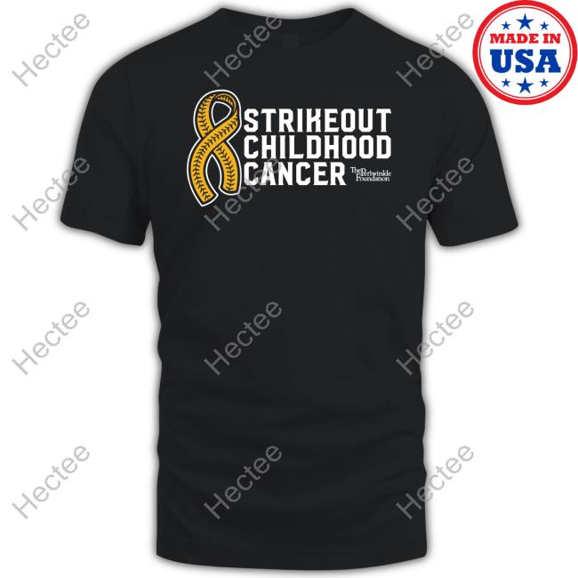 Top Strikeout Childhood Cancer Shirt