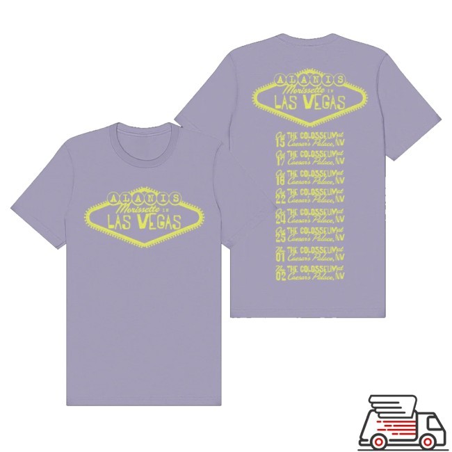 Alanis Morissette Merch Store Las Vegas Alanis Sign Long Sleeve Shirt