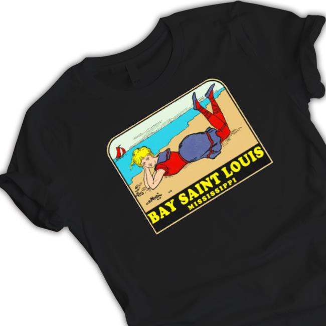 Bay Saint Louis Mississippi Travel Decal Retro Hoodie