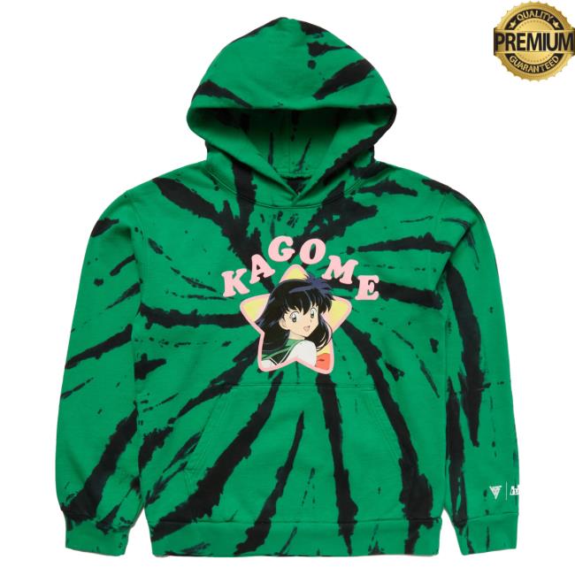 Official Hypland Clothing Merch Store Hypland Inuyasha Kagome Fan Club Crewneck Sweatshirt (Tie Dye)