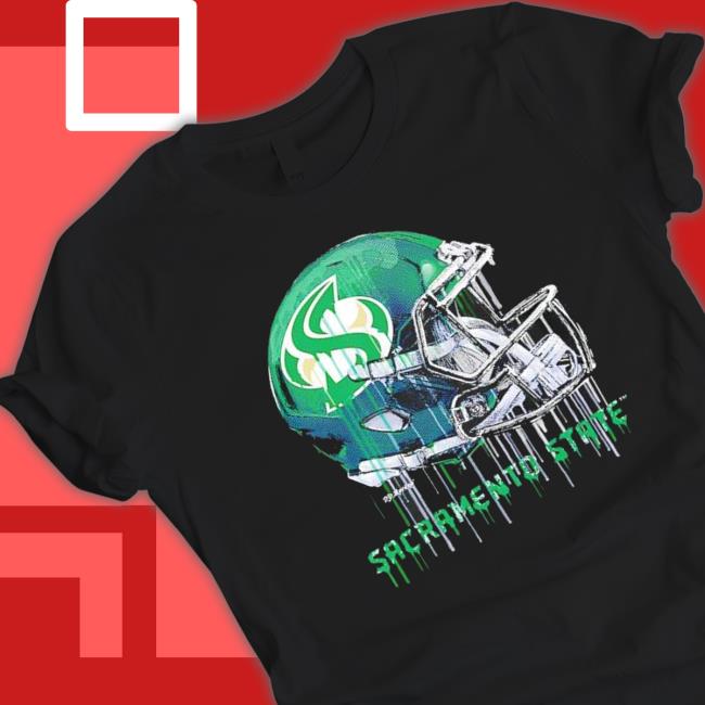 Sacramento State Hornets Dripping Helmet Classic Shirt Sacramento State Hornets Dripping Helmet Hooded Sweatshirt