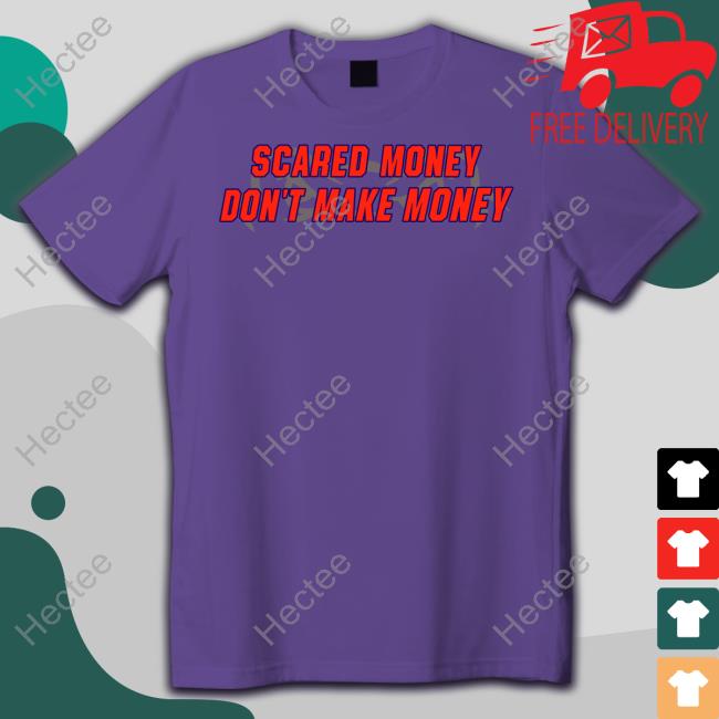 Anthony Richardson Wearing Scared Money Don't Make Money Hoodie Florida Gators Football Anthony Richardson Wearing Scared Money Don't Make Money T-Shirt Sinister Designz Merch