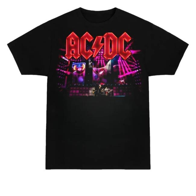 Ac/Dc Webstore Exclusive Rosie Live In Europe T Shirts