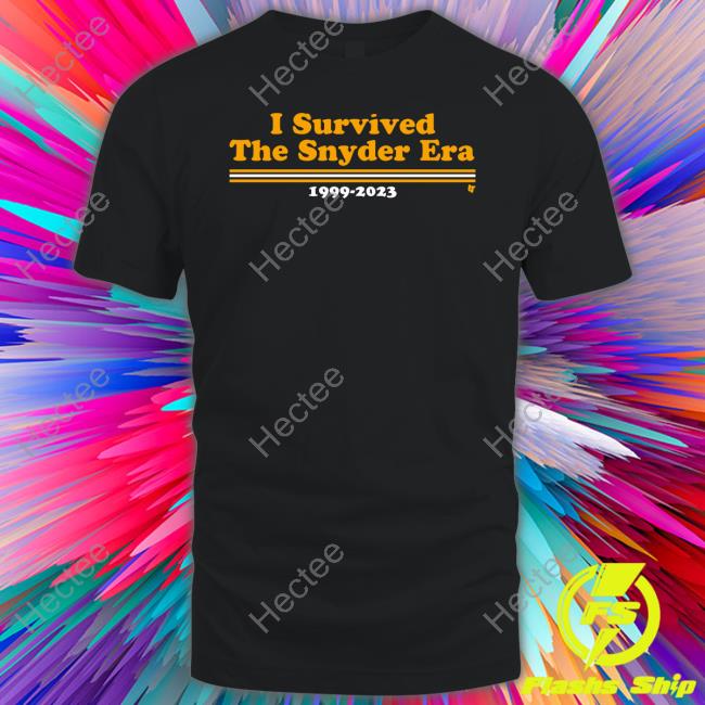 D.C. Football I Survived The Snyder Era Long Sleeve Tee Shirt D.C. Football I Survived The Snyder Era Shirt Breaking T