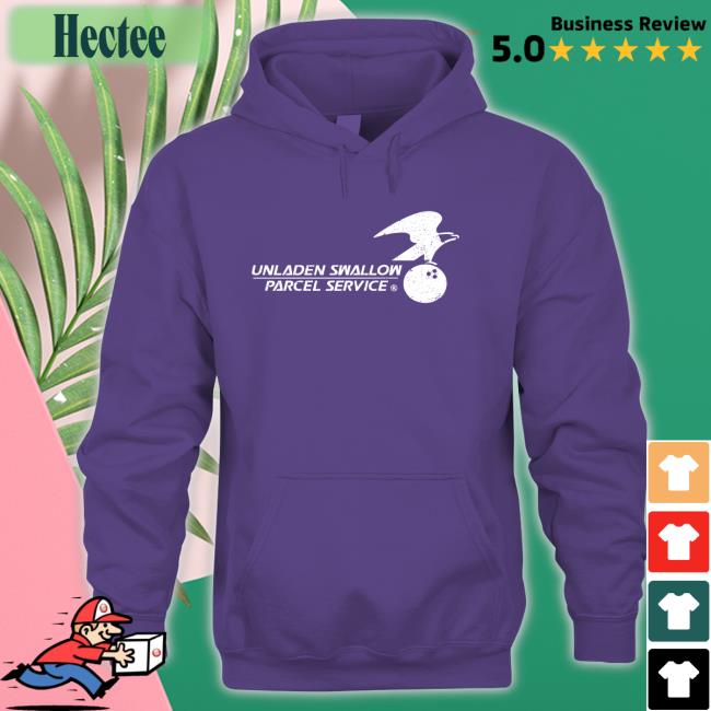 Unladen Swallow Parcel Service Hoodie