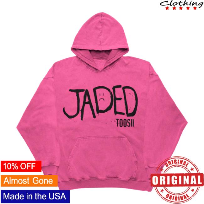 Trending Naujour Merch Store Jaded Hoodie - Pink Naujour Shop