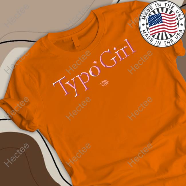 Linyalinya Store Typo Girl Tee