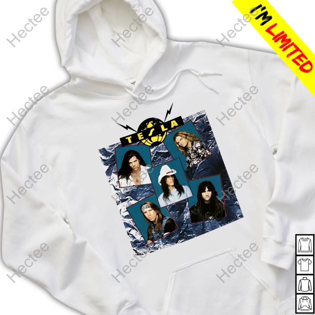 Official Tesla Band Tour Concert Special T Shirt