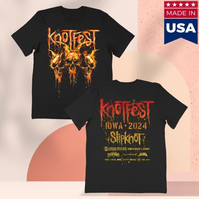 Fire Dripping Skulls Iowa 2024 Event Sweaters