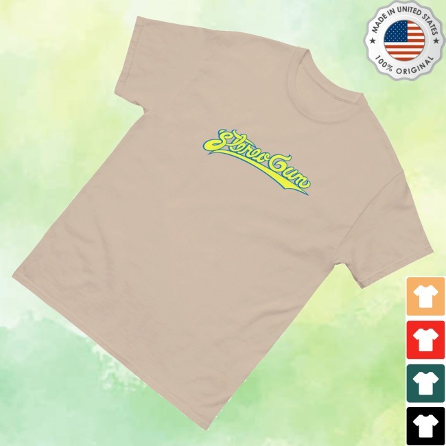 Trending Stereogum Shop Merch Script Logo Long Sleeve Shirt
