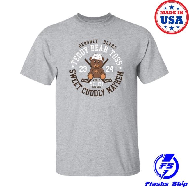 Hershey Bears Teddy Bear Toss Sweatshirt Hersheypa Store