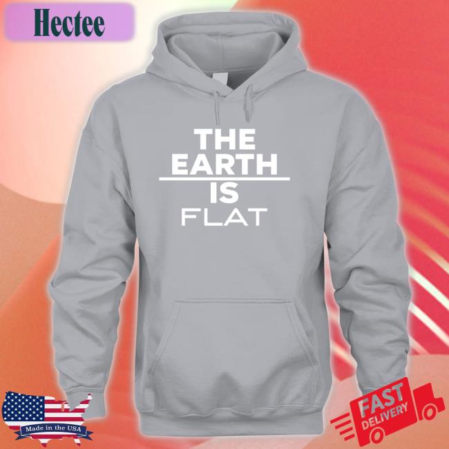 Language Simp The Earth Is Flat Hooded Sweatshirt Languagesimp