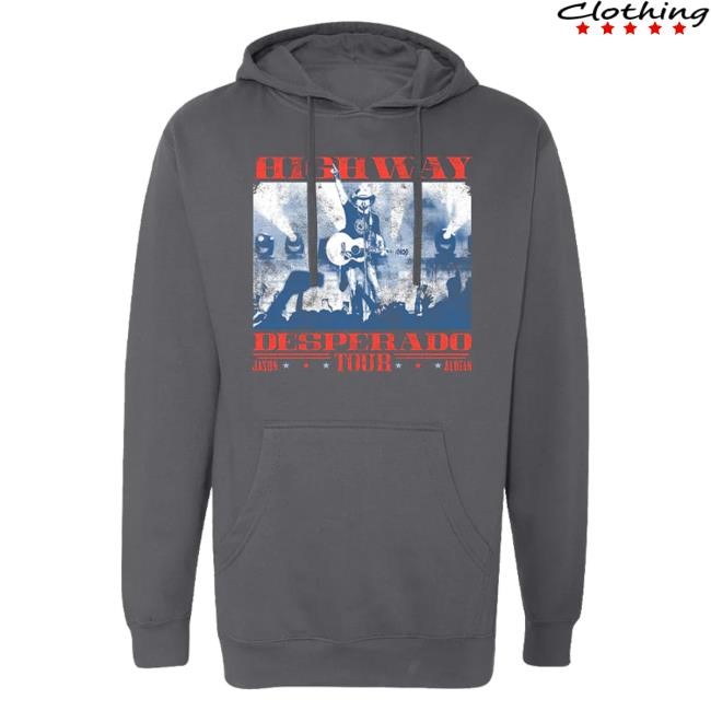 Jason Aldean Store Highway Desperado Tour Crewneck Sweatshirt