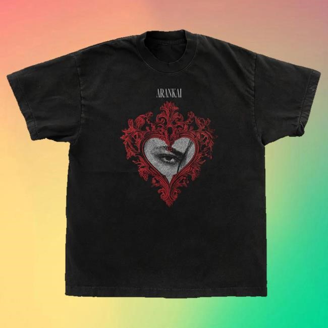 Iamarankai Merch Store Chained Heart Eyes Hoodie