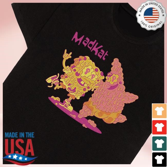 Madkat Store Madkat Bob Esponja Bffs Tee Shirt