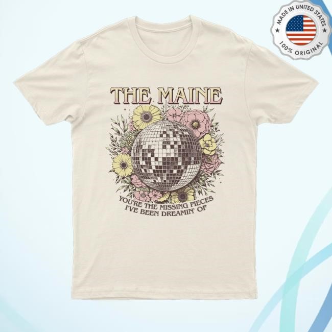 The Maine Official Merchandise Floral Disco Hoodie