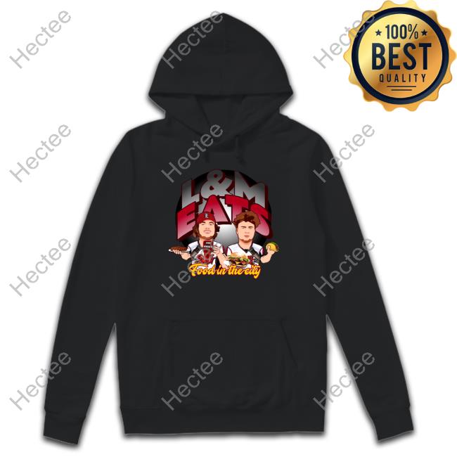 L And M Eats Food In The City Tee Shirt