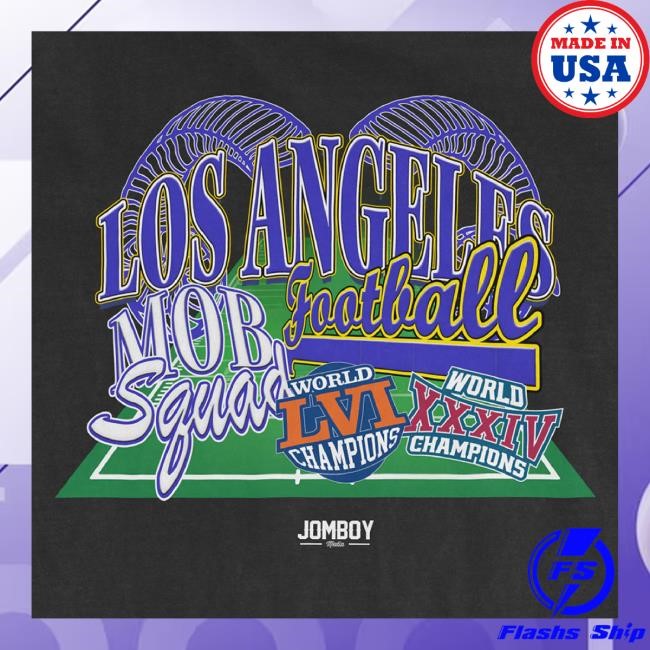 Official Jomboy Media Merch La's Mob Squad Comfort Colors Vintage Sweater