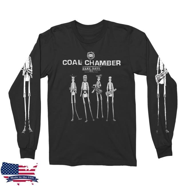 Night Shift Merch Coal Chamber - Dark Days Long Sleeve Tee