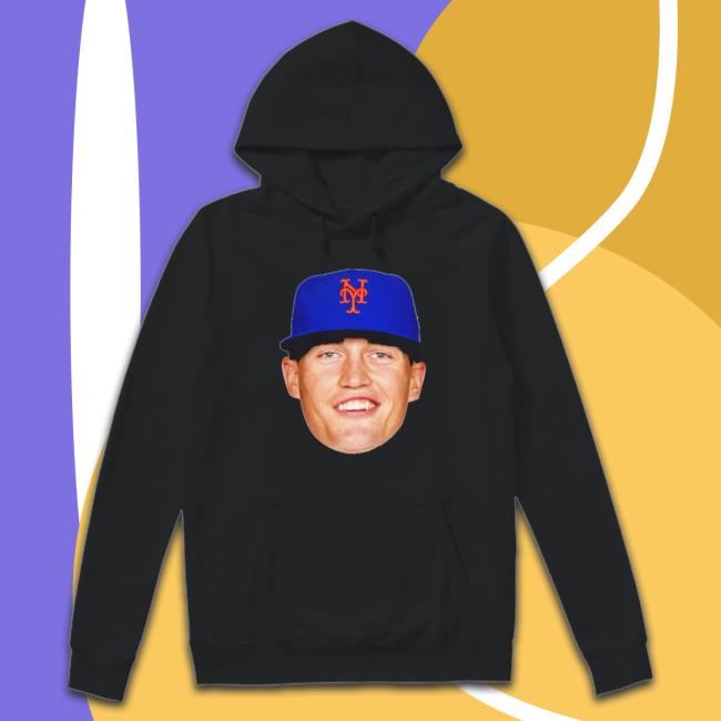 Brandon Nimmo Big Head Hooded Sweatshirt