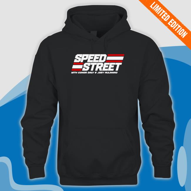 Speed Street With Conor Daly And Joey Mulinaro Crewneck Sweatshirt Speed Street With Conor Daly And Joey Mulinaro Sweatshirts