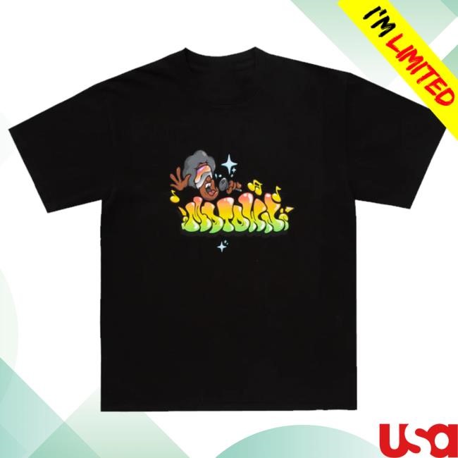 Official Motown Records Merch Black Post Motown Tee