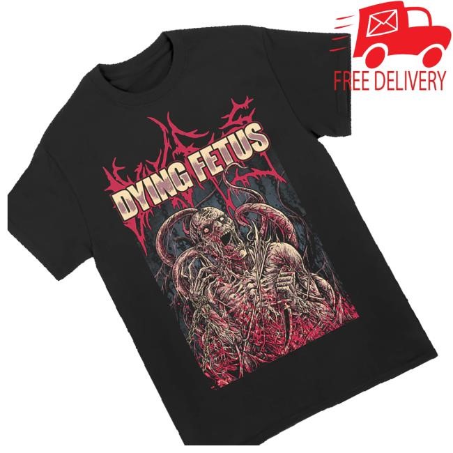 Dying Fetus Merch Shop Dying Fetus Chained Tentacles Hoodie, Sweatshirt