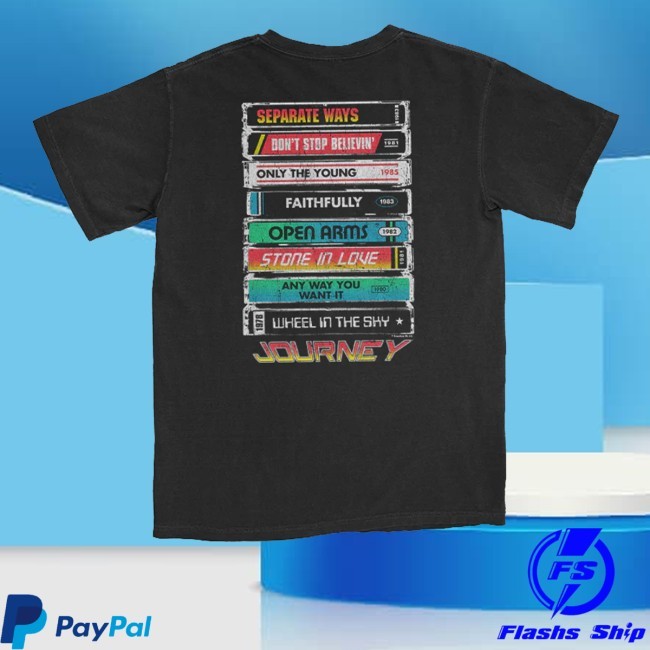 Journey Music Merch Store Tape Deck T-Shirt, Hoodie, Tank Top, Sweater And Long Sleeve T-Shirt