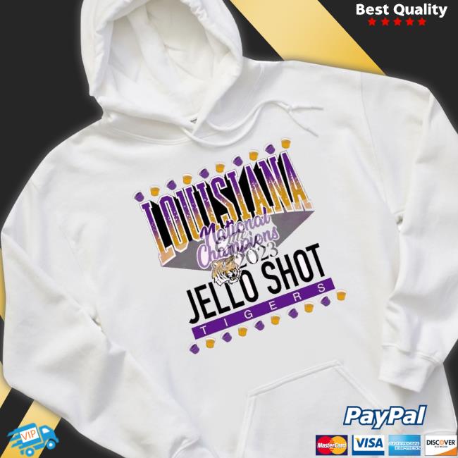 Louisiana Tigers Jello Shot National Champions 2023 shirt