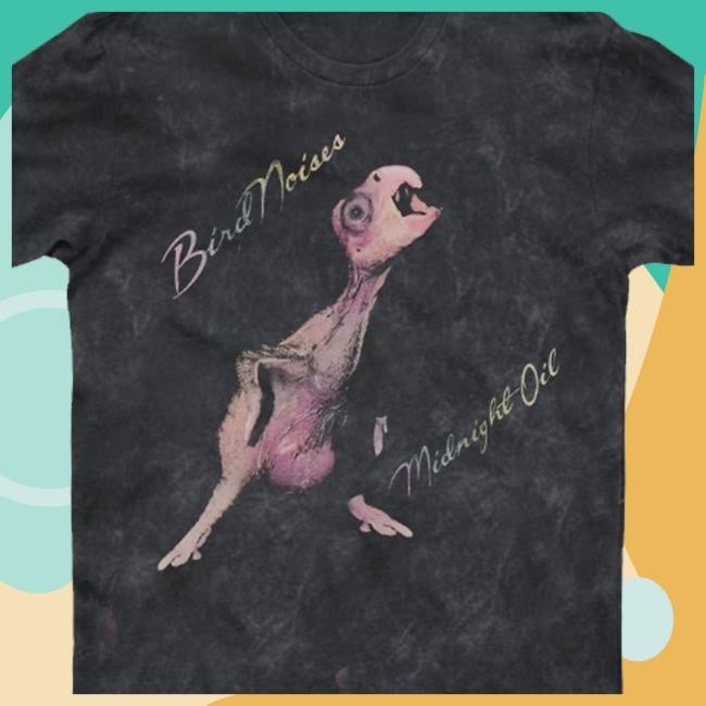 Bird Noises Acid Wash Shirts