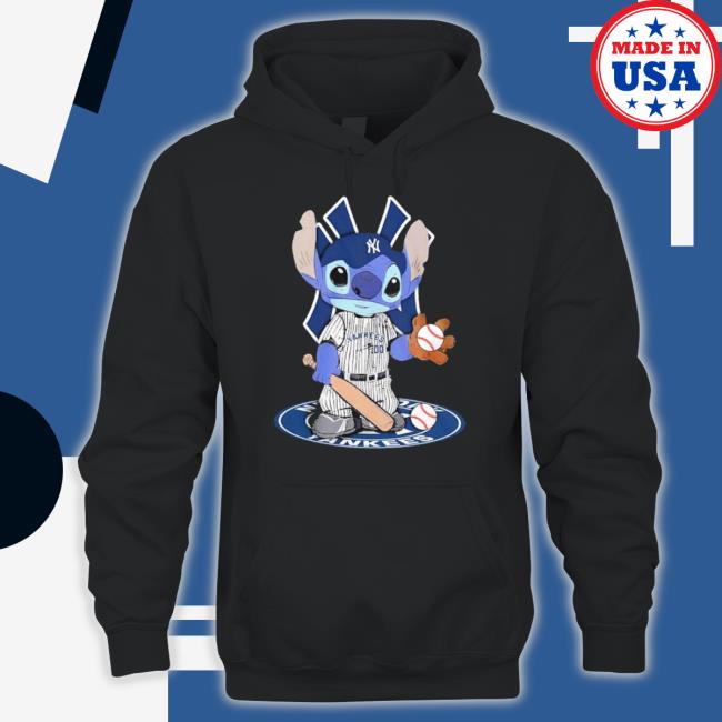 Official Stitch Baseball New York Yankees Logo Shirt