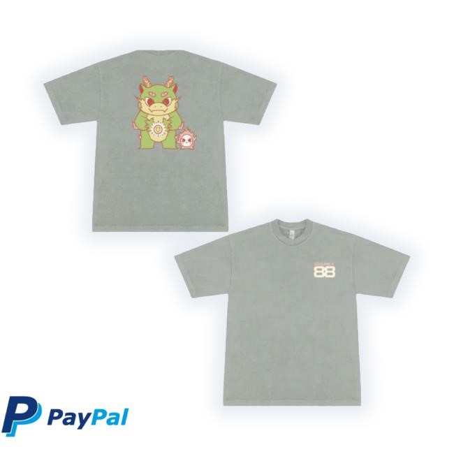 Chunky Dragons T-Shirt - Sage Hoodie