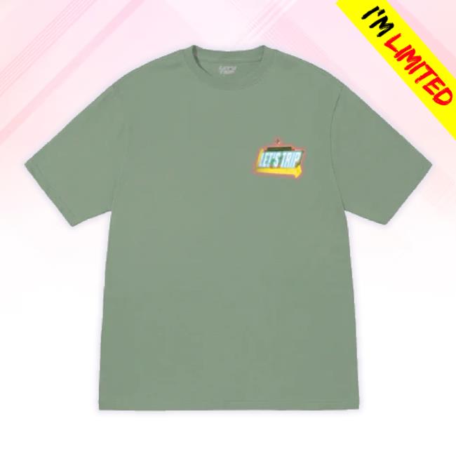 Official Sturniolo Clothing Merch Store Let's Trip Road Trip TankTop - Sage Printsturnioloclothing Shop
