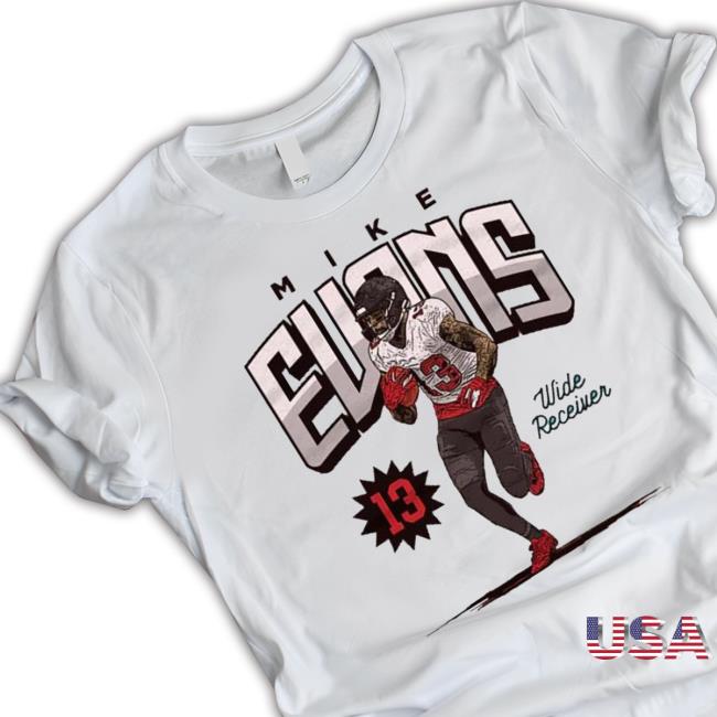 Mike Evans Tampa Bay Buccaneers Player Name Wide Receiver Tee