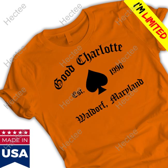 Bigpt Good Charlotte Est 1996 Waldorf Maryland Long Sleeve T Shirt