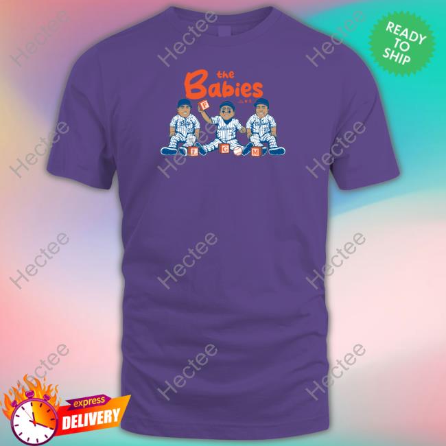 Breakingt Store Brett Baty And Francisco Alvarez And Mark Vientos The Babies Tee