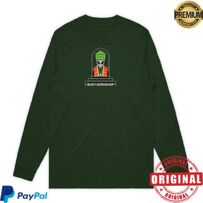 Trending Socalskate Shop Welcome Barb Alien Workshop Priest New Shirt - Forest Green Socalskateshop