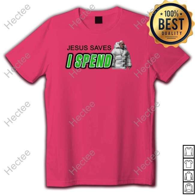 Lucca International Jesus Saves I Spend Sweater