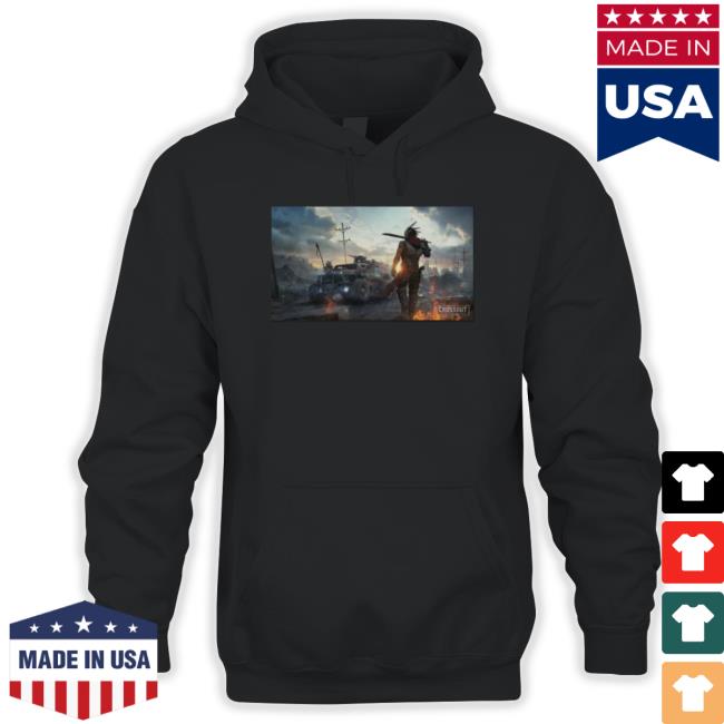 Crossout Scene Hooded Sweatshirt Crossout Scene Shirts