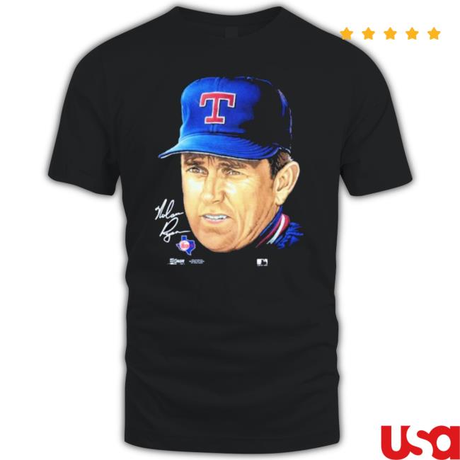 Nolan Ryan Big Face And Spell-Out Shirt Nolan Ryan Big Face And Spell-Out shirt