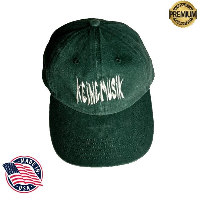 Keinemusik Merch Km Logo Green Cap New Hat