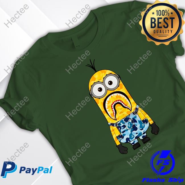 Bape X Minions Long Sleeve Tee Shirt